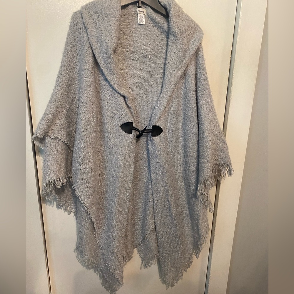 Modena fall sweater poncho